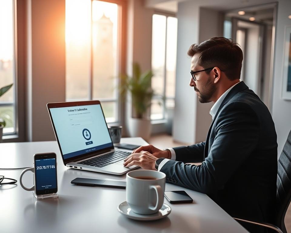 A modern office environment illustrating the process of ordering an IPTV subscription online. In the foreground, a focused individual in professional business attire is sitting at a sleek, minimalist desk, typing on a laptop with a bright screen displaying a subscription page. In the middle of the scene, various office supplies, like a smartphone showing the contact number +33 7 56 75 73 45, and a stylish coffee mug, add details to the workspace. The background features a large window with soft, natural light streaming in, casting a warm glow throughout the room. The atmosphere is professional and inviting, emphasizing a sense of modern convenience and digital connectivity. A modern office environment illustrating the process of ordering an IPTV subscription online. In the foreground, a focused individual in professional business attire is sitting at a sleek, minimalist desk, typing on a laptop with a bright screen displaying a subscription page. In the middle of the scene, various office supplies, like a smartphone showing the contact number +33 7 56 75 73 45, and a stylish coffee mug, add details to the workspace. The background features a large window with soft, natural light streaming in, casting a warm glow throughout the room. The atmosphere is professional and inviting, emphasizing a sense of modern convenience and digital connectivity.
